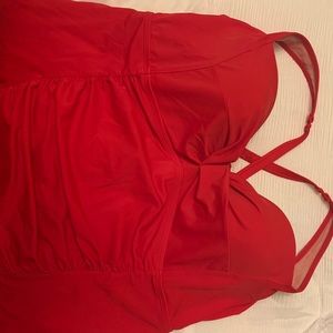 2 piece torrid bathing suit.